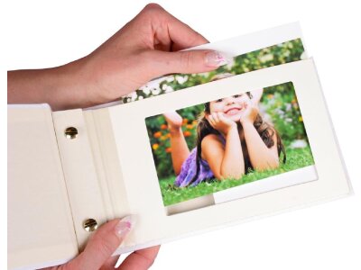 Album foto cu passe-partout