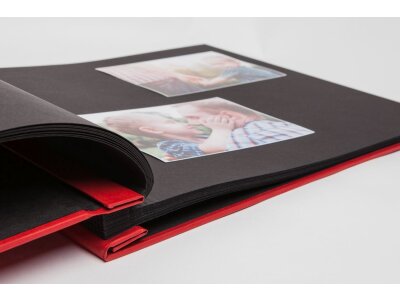 Album cu șuruburi cu hârtie neagră