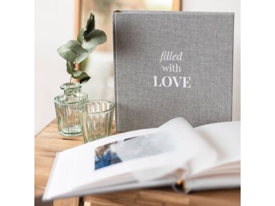 Albume foto cu file albe