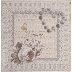 Clayre & Eef Karte Zomaar nostalgisch 13,5x13,5 cm...