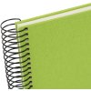 Goldbuch Spiralalbum Bella Vista grün 25x17 cm Leineneinband 40 Seiten