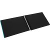 Goldbuch Spiralalbum Bella Vista türkis 25x17 cm 40 schwarze Seiten