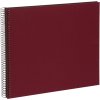 Goldbuch Spiralalbum Bella Vista bordeaux 35x30 cm 40 schwarze Seiten