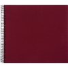 Goldbuch Spiralalbum Bella Vista bordeaux 35x30 cm 40 schwarze Seiten
