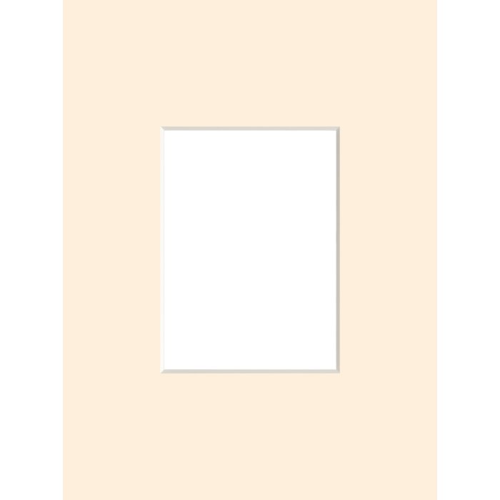 Fertig-Passepartout 30x40 cm für 20x30 cm bisquit