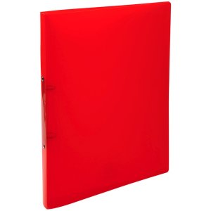 Exacompta 54198E Ringbuch Crystal Colours 2 Ringe 15 mm PP A4 Farben sortiert