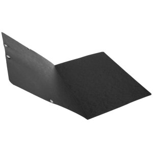 Exacompta Eckspannmappe Manila-Karton 355g DIN A4 Schwarz Nature Future