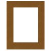HNFD Fertig Passepartout 29,7 x 42 (A3) cm auf 20 x 30 cm mittelbraun