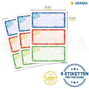 HERMA VARIO Schoolydoo Etiketten Social Icons selbstklebend