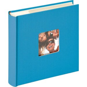 Walther Memo Einsteckalbum Fun 200 Fotos 10x15cm oceanblau