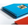 Walther Spiralalbum Fun oceanblau 23x17 cm 40 schwarze Seiten