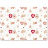 Goldbuch APPLE & PEAR IN LOVE Geschenkpapier Gold 50x70 cm