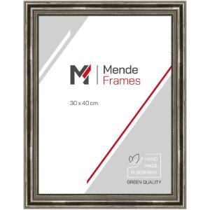MendeFrames H450 Bilderrahmen Antik silber 20x30 cm...