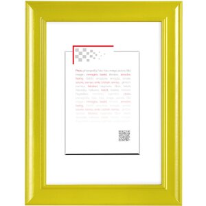 CEANOTHE Holzrahmen Peps 20x30 cm zitrus Farbe Zitrus...