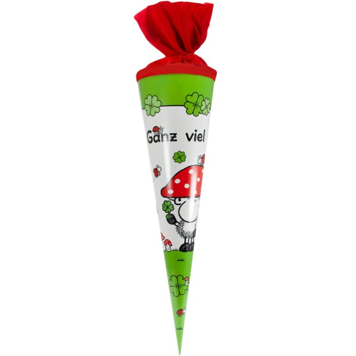 Goldbuch Geschwisterschultüte Ganz viel Glück 35 cm rot