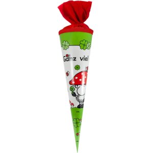 Geschwisterschultüte Ganz viel Glück 35 cm