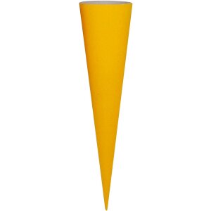 Goldbuch Basteltüte Buntkarton sonnengelb 70 cm