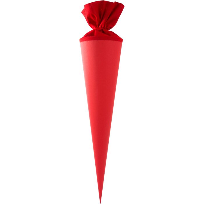 Goldbuch Bastel-Schultüte Buntkarton rot 70 cm