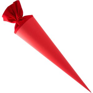 Goldbuch Bastel-Schultüte Buntkarton rot 70 cm