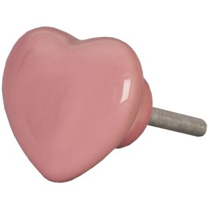 Clayre & Eef 62320 Türknopf 4 cm Rosa Keramik...