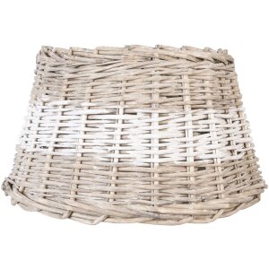 Clayre & Eef 6RO0067BW Lampenschirm Rattan Beige...