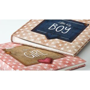 Walther LITTLE BABY BOY Fotoalbum blau 28x30 cm 50 Seiten...