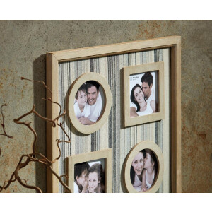 Fotogalerie MILAN 4 Fotos cm Streifen-beige