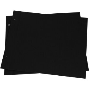 Goldbuch Albeneinband schwarz 30x25 cm Leinen Einband...