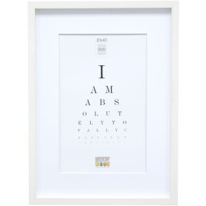 Deknudt S40A Holzrahmen Weiß 50x70 cm mit...