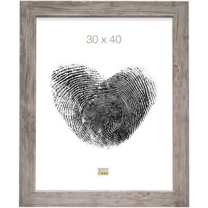 Deknudt Holz-Bilderrahmen S48SH 20x30 cm grau-beige...