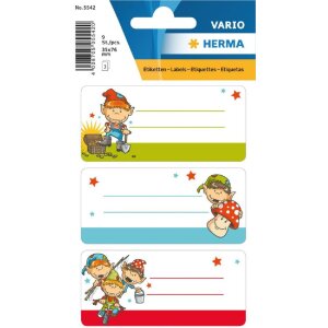 HERMA Sticker VARIO Schule Funny Friends