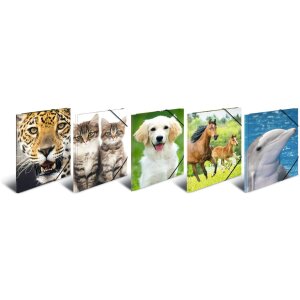 HERMA Postmappe A3 mit Gummizug Delfin, Delfin, A3