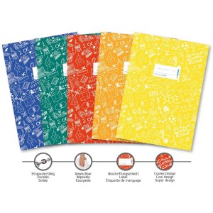 HERMA Heftschoner A4 SCHOOLYDOO blau