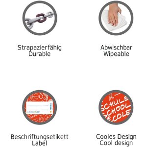 HERMA Heftschoner A5 SCHOOLYDOO blau