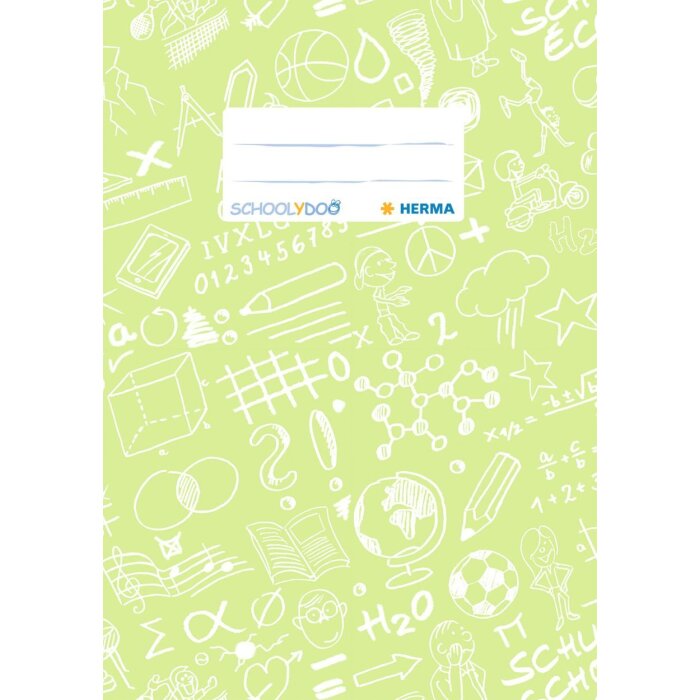 HERMA Heftschoner A5 SCHOOLYDOO hellgrün
