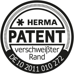 HERMA HERMÄX Buchschoner Delfin 270 x 540 mm transparent