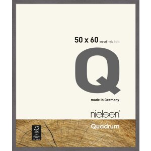 Nielsen Holzrahmen Quadrum 50x60 cm grau Kiefernholz...