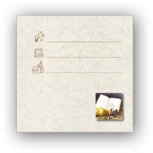 ZEP Kommunion Fotoalbum Comunion 24x24 cm 40 weiße Seiten