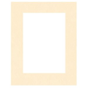 HNFD Passepartout nach Maß - Vaniglia (Vanillefarben)