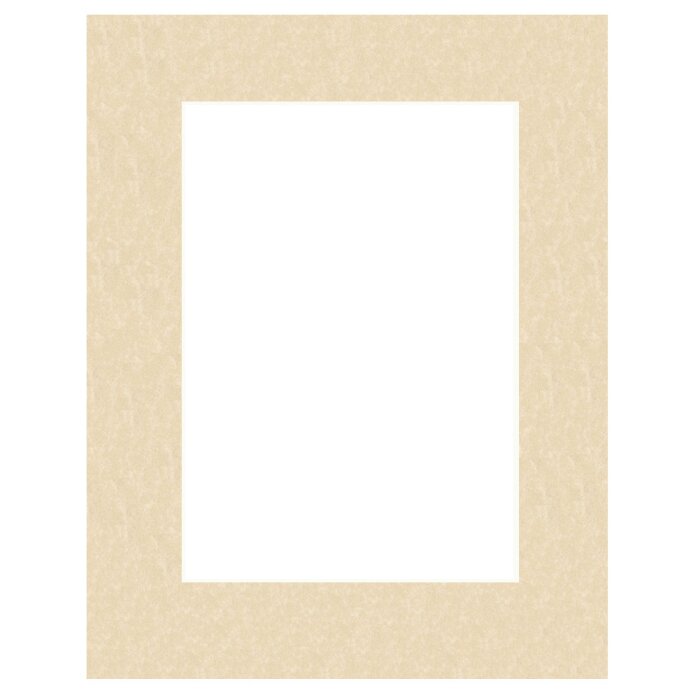 HNFD Passepartout nach Maß - Perg Avorio Antico (creme)