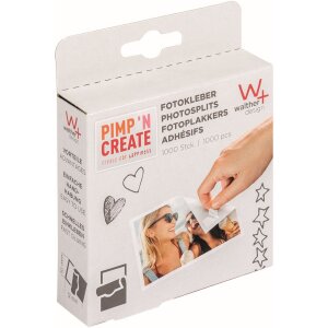 Walther Fotoklebepunkte 1000 Stück 10x12 mm...