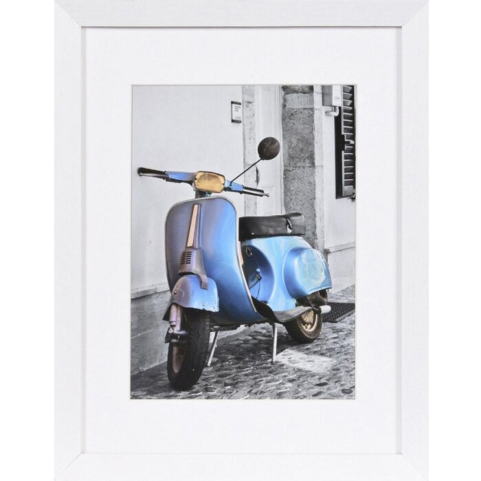 Holzrahmen Umbria 18x24 cm weiß