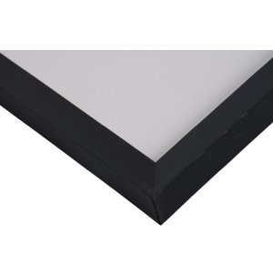 Henzo Holzrahmen Umbria 40x50 cm schwarz mit Passepartout und Klarglas