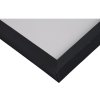 Henzo Holzrahmen Umbria 40x50 cm schwarz mit Passepartout und Klarglas