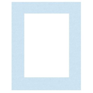 Passepartout 10x15 cm - 7x10 cm Perg Blue