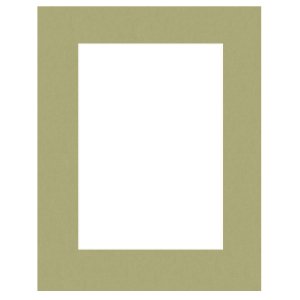 HNFD Passepartout 18x24 cm - 10x15 cm Verde Alga, 1,4 mm,...