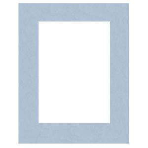 Passepartout 20x20 cm - 13x13 cm Celeste