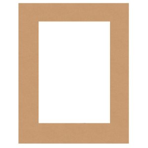 Passepartout 20x28 cm - 13x18 cm Noce
