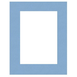 Passepartout 20x28 cm - 13x18 cm Turchese