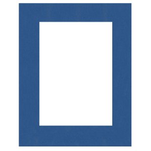 Passepartout 20x60 cm - 10x40 cm Bluette